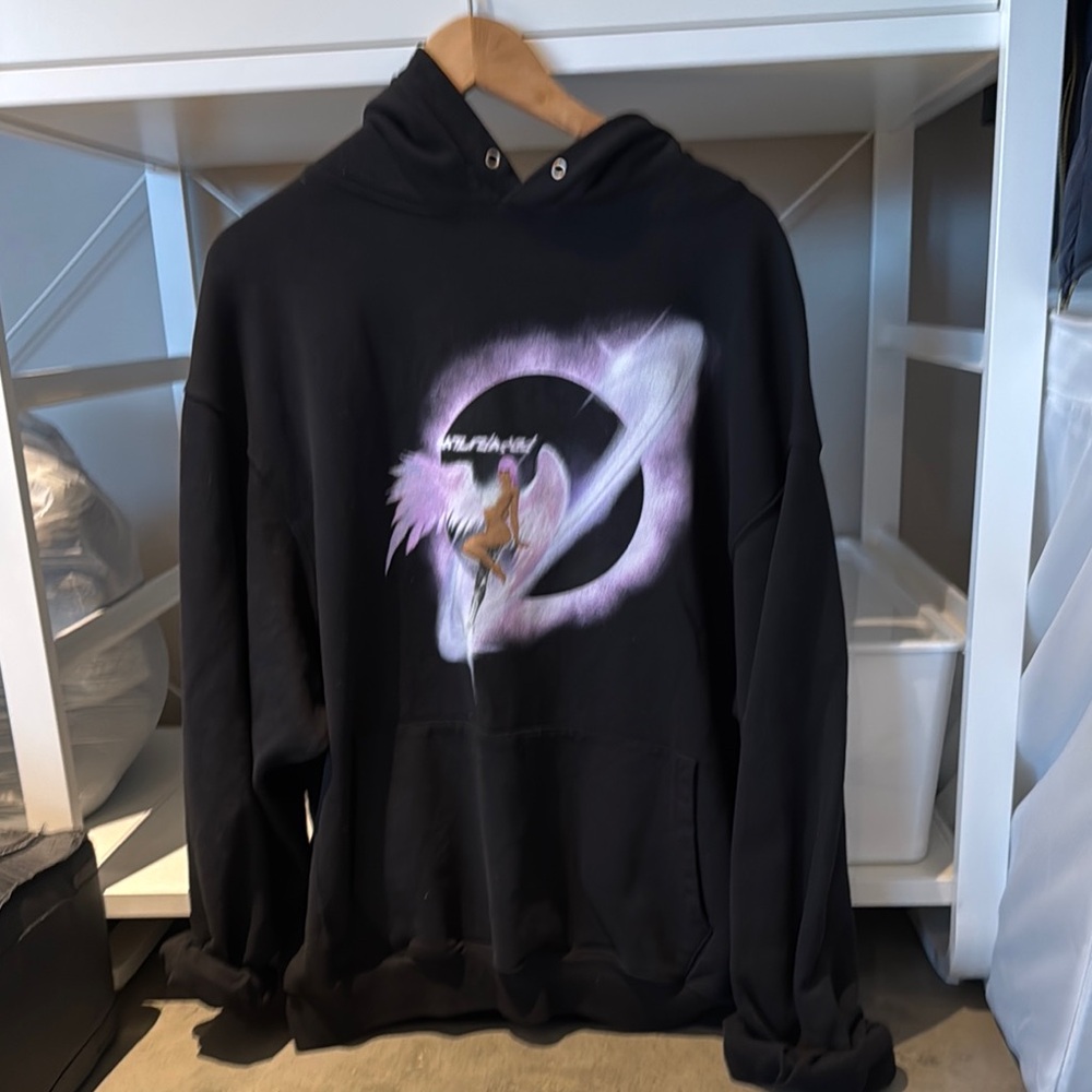 Saturdazed Black Graphic Hoodie